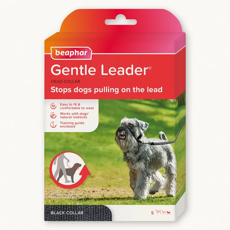 Beaphar Gentle Leader Tamanho S Preto, 1 peça