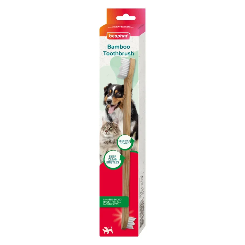 Beaphar Cepillo Dental Bambu