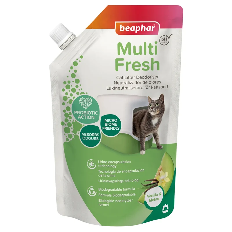 Beaphar Multifresh Neutraliza Olor Arena Melon Vainilla, 400 gr