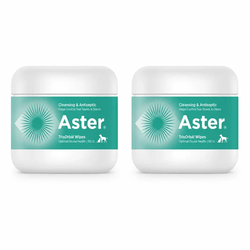 Aster Vetnova Aster Trisoftal Wipes, 50 Toallitas , pack 2