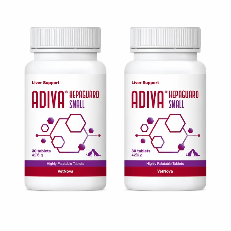 Adiva Vetnova Adiva Hepaguard Small, 30 Comprimidos , pack 2