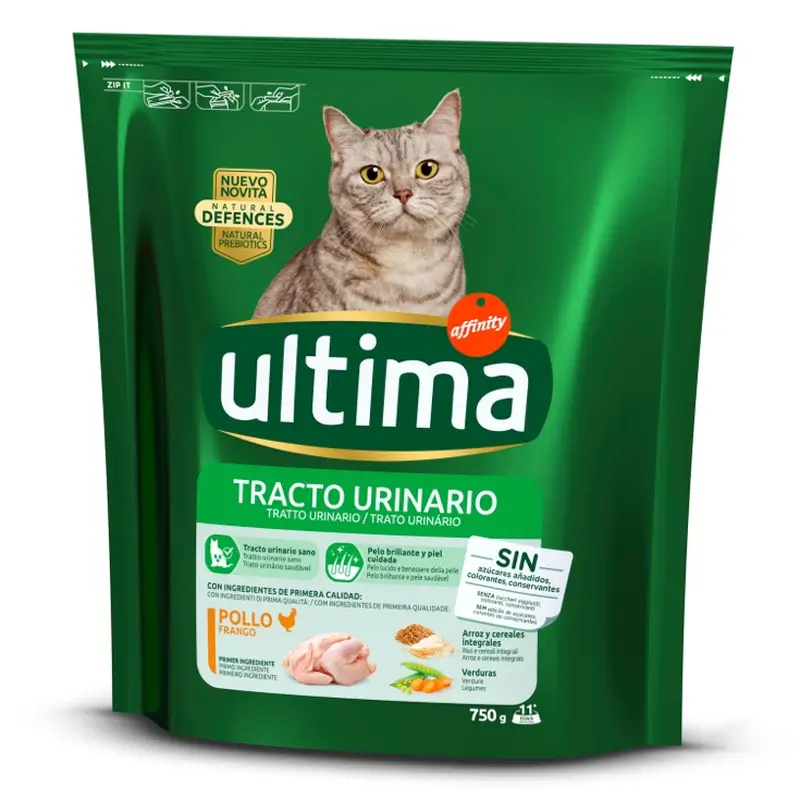 Ultima Pienso Uc para o Trato Urinário, 750 gr