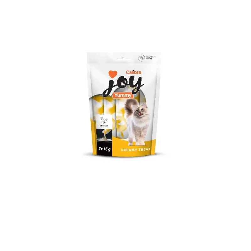 Calibra Joy Cat Yummy Pollo Treat, 15x75gr