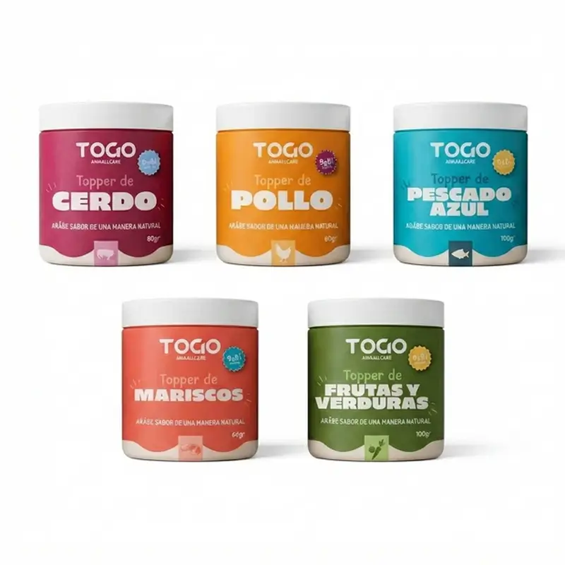 TOGO Vitality Collection: El boost de sabor y proteína que su pienso necesita. 5unidades