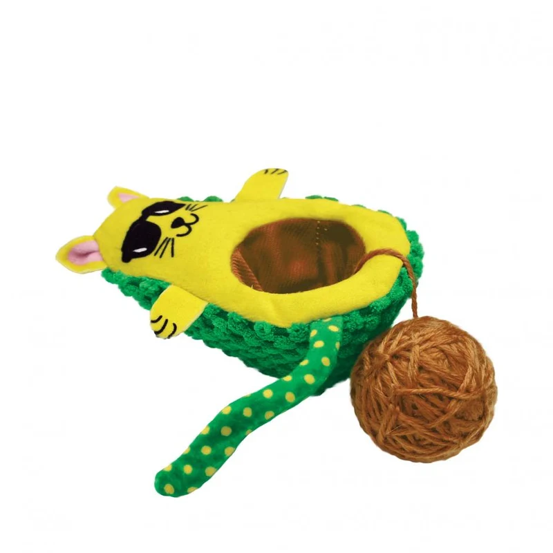 Wrangler Avocato - Aguacate de Juguete para Gatos de Kong