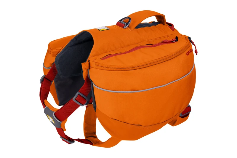 Alforja para Perros Approach Pack en Naranja (Campfire Orange) de Ruffwear