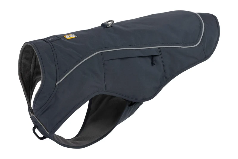 2 en 1 Abrigo Overcoat Fuse con Pechera Integrada en Gris (Basalt Gray) de Ruffwear