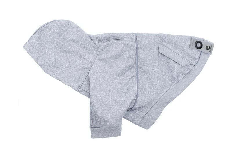 Hoodie para Perros y Gatos en Gris - Sudadera con Gorro Repelente al Agua de RC Pets