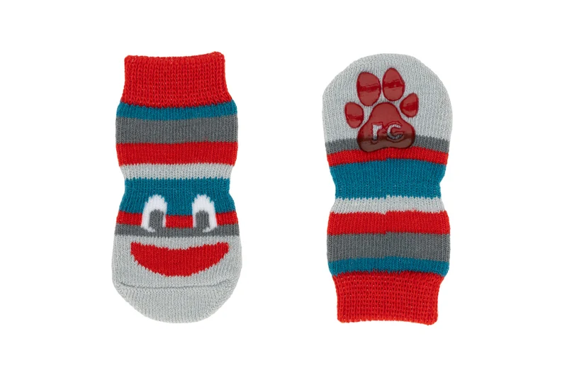 PAWks - Calcetines de Bandido / Botas para Perros (4 Calcetines)