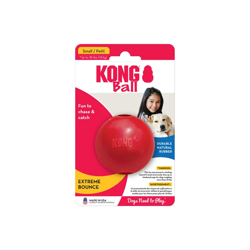 Kong Ball - Pelota Kong Clásica con Agujero