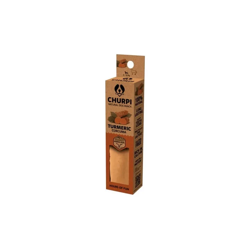 BARRA DE CÚRCUMA M CHURPI yak Snack/golosina para perros