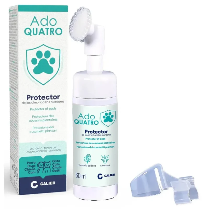 Ado quatro Protector de Almohadillas para perros y gatos 60ml CON APLICADOR - CALIER