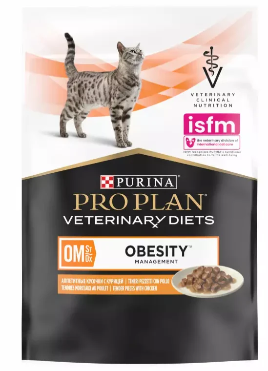 Proplan Vet Om Obesity Sobre Pollo (10x85 Gr)