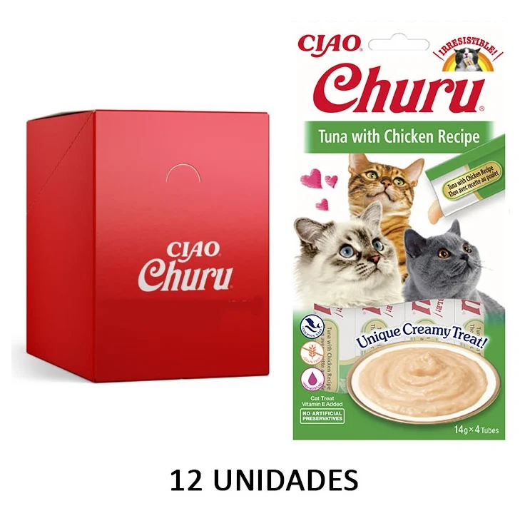 Churu Receta Atún Con Pollo