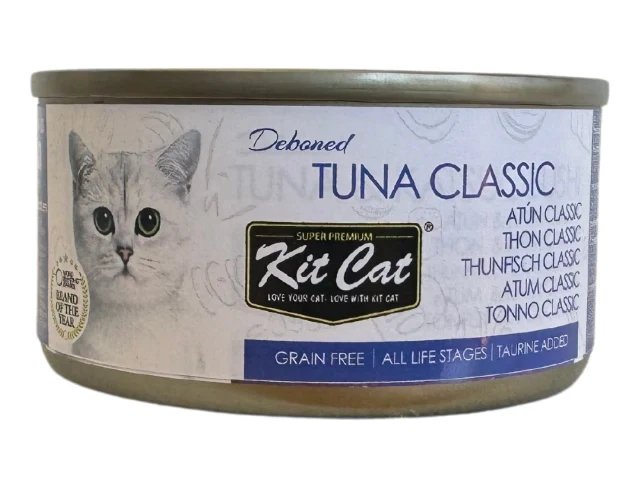 Kit Cat Lata Toppers - Atún Classic (Con Katsuobushi) 80g