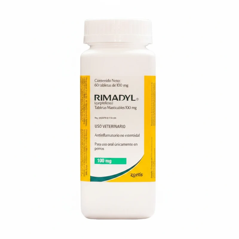 Rimadyl masticable 100 mg x 60 tabletas