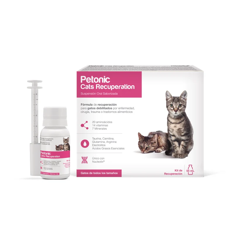 Petonic Recuperation Cats frasco x 55 ml