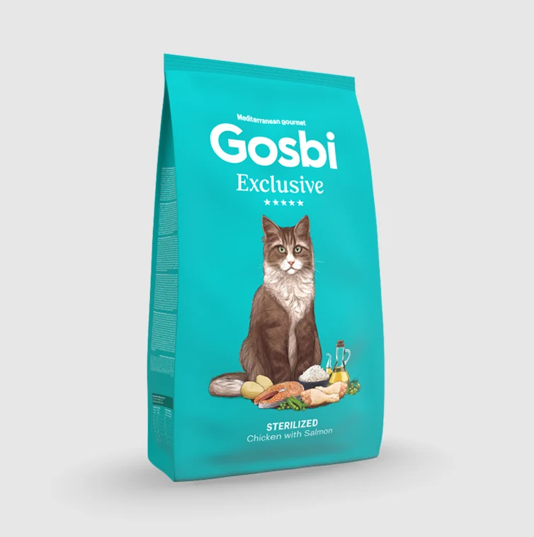 Gosbi Exclusive Cat Esterilizado Pollo con Salmón