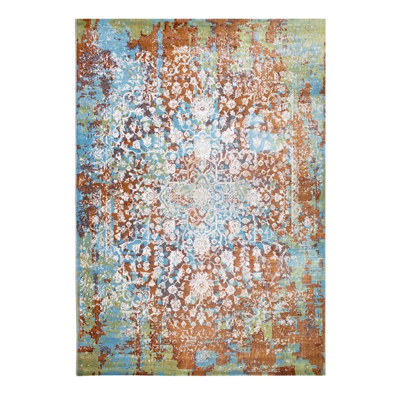 Tapete multicolor con diseño clásico de estilo elegante (Patina 410162-AK990)