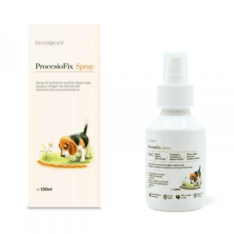 ProcesioFix Spray | Alivio contra la oruga procesionaria para perros