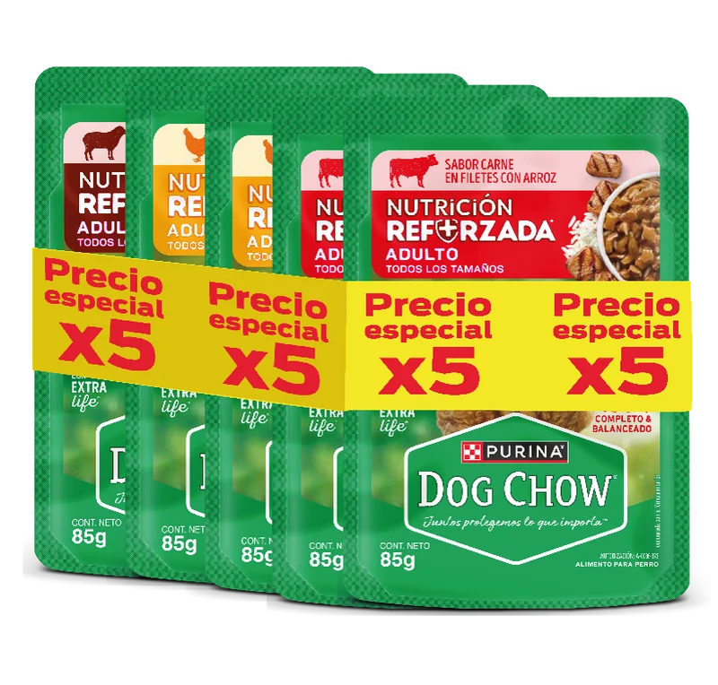 Dog Chow Pouch Multipack 85 g