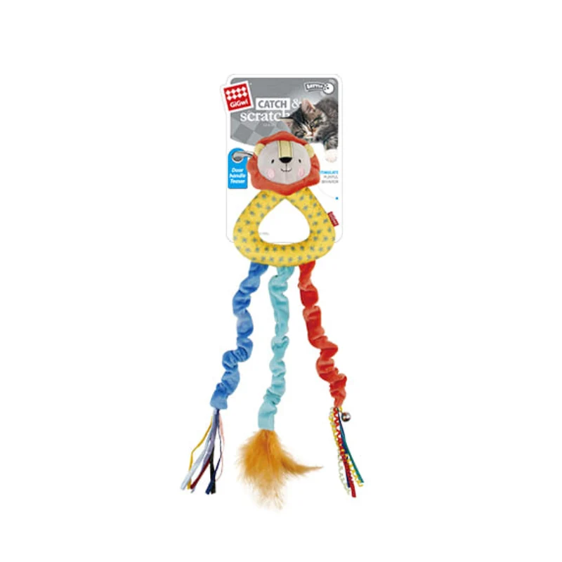 Juguete gato door hanger lion