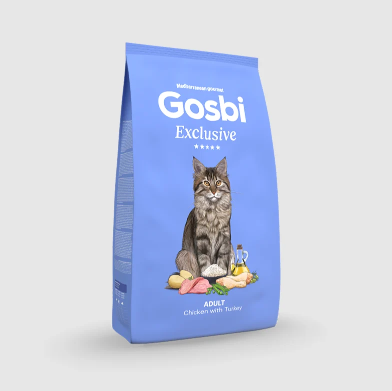 Gosbi Exclusive Cat Adult Pollo con Pavo