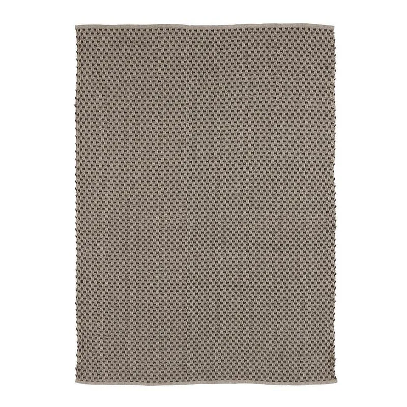 Tapete gris de textura rústica y estilo artesanal (Nias P0055-073)