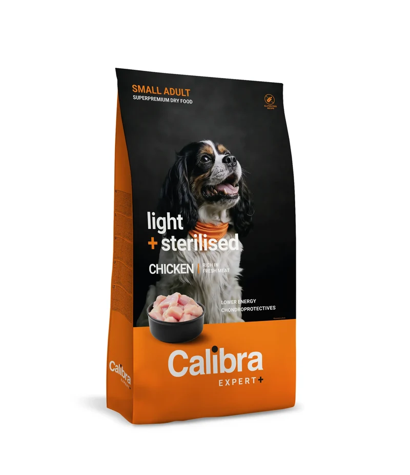 Calibra Dog Expert+ Adult Small Light&Steril Pollo Pienso 6Kg