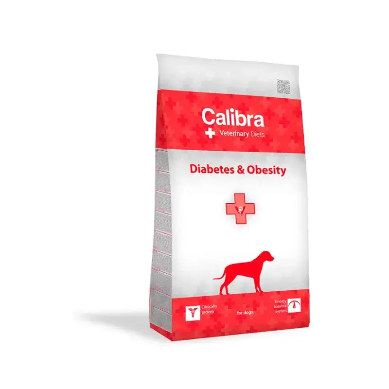 Calibra Vet Diet Cão Diabetes Obesidade Ração 12Kg