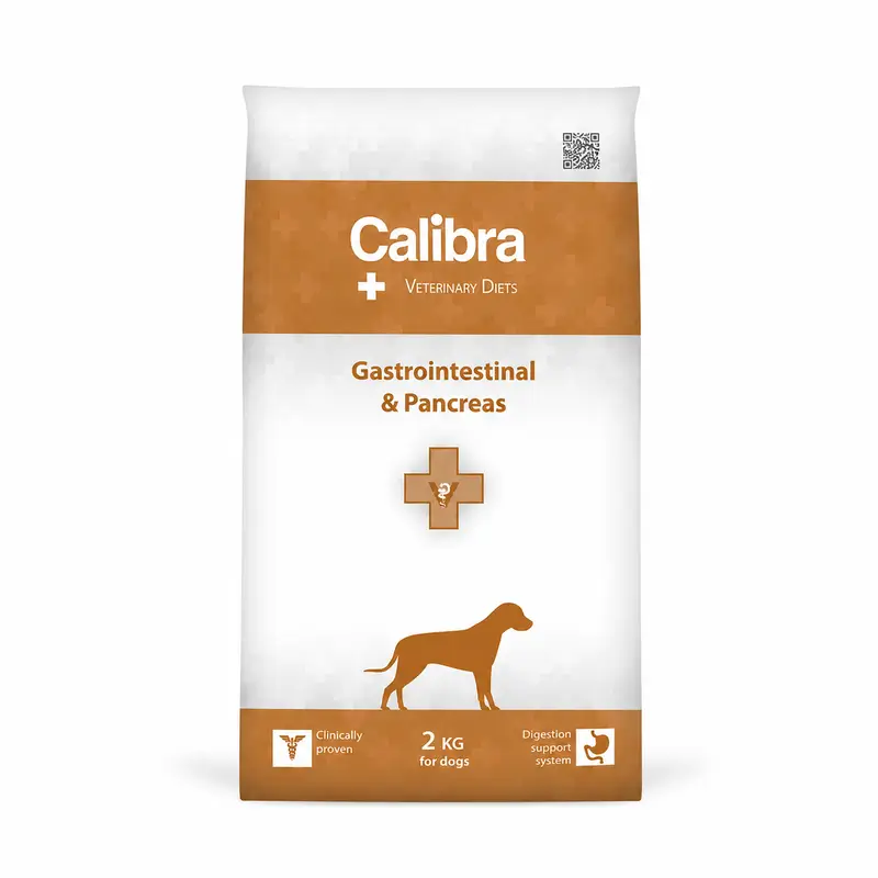 Calibra Vet Dieta Cão Gastrointestinal Pâncreas Forragem 2Kg