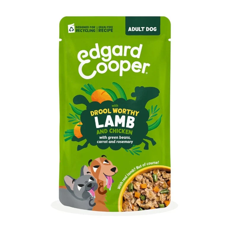Guiso de cordero y pollo para perro Edgard & Cooper 150 g