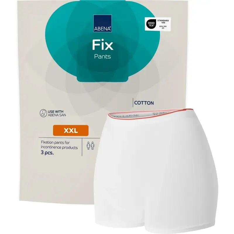 Abena Fix Braga De Fijación De Algodón Talla Xxl, 10 unidades
