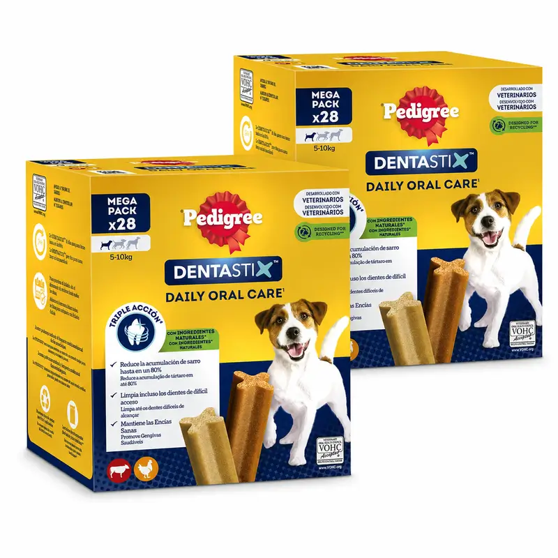 Dentastix Multipack Pedigree Pequeño, 2X28Uds