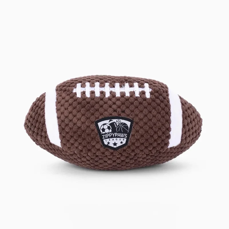 Pelota de Futbol Americano de Peluche - SportsBallz Football ZippyPaws