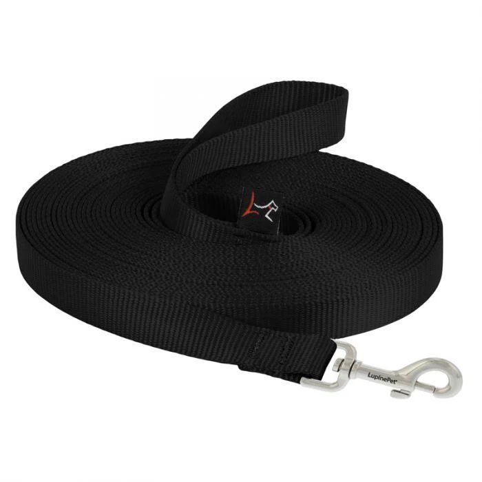 Correa Larga para Entrenamiento en Negro en 9 o 4.5 mts - Training Lead de Lupine
