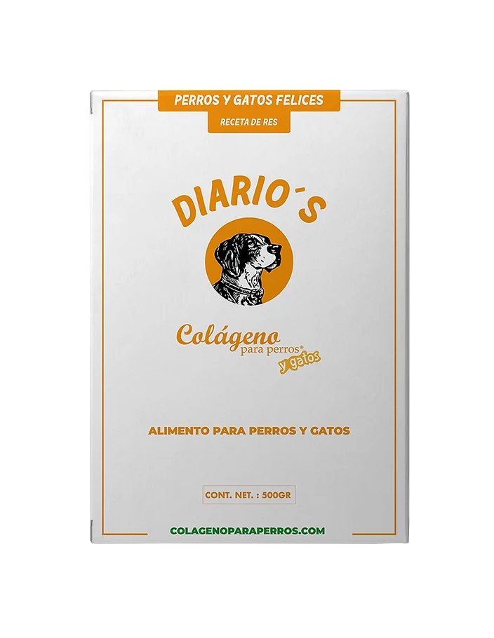 DIARIO'S - Alimento Deshidratado Seco para Perros y Gatos Grado Humano