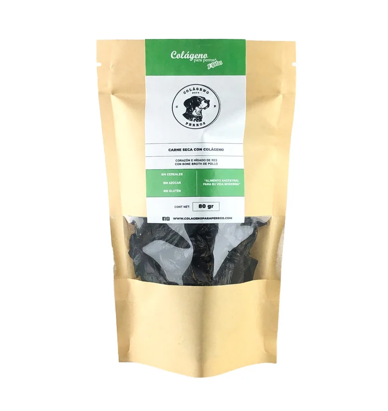 CARNE SECA - Premios con Colageno para Perros y Gatos