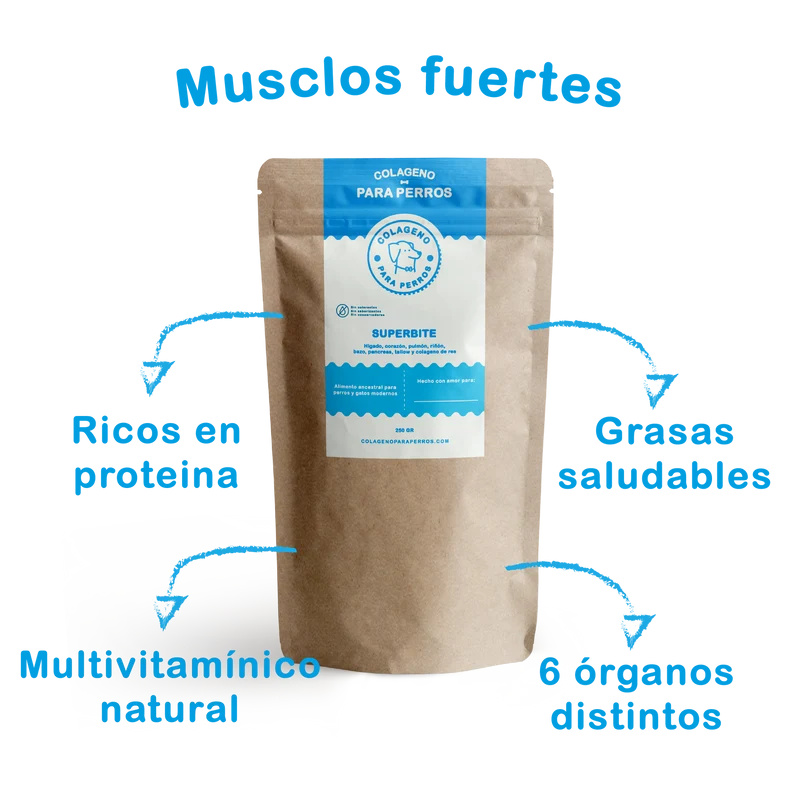SUPER BITES - Premios con Colageno para Perros y Gatos