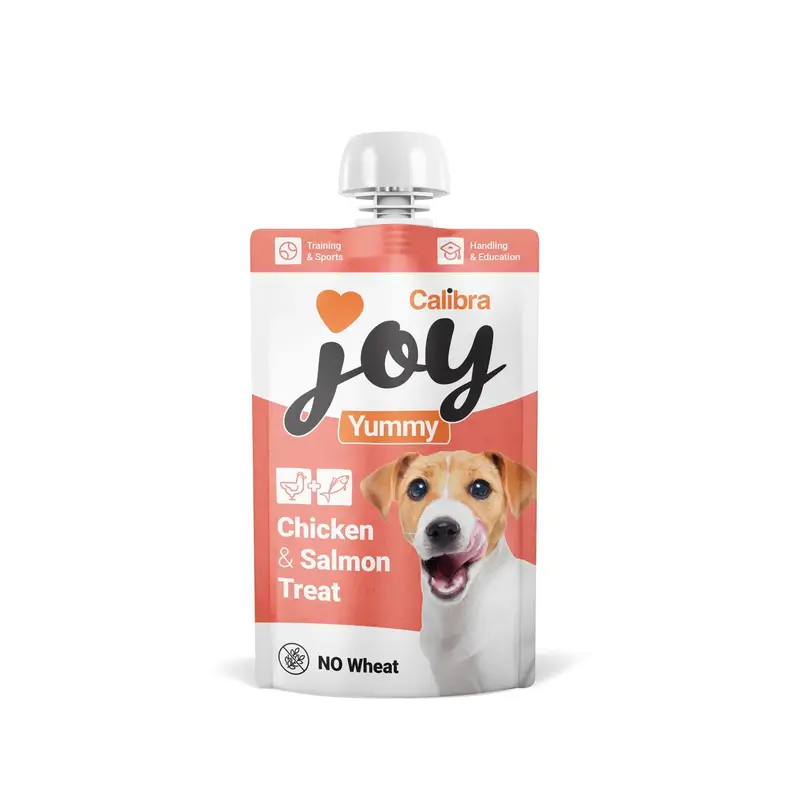 Calibra Joy Dog Yummy Pollo Y Salmon 12X100Gr