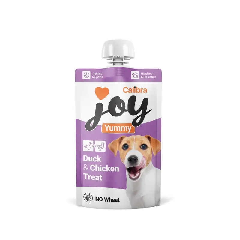 Calibra Joy Dog Yummy Pato e Frango 12X100Gr