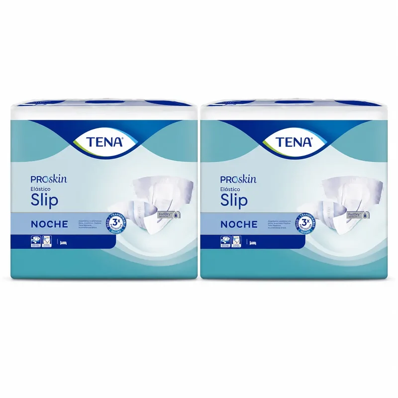 Tena Proskin Fralda Slip Grande Fralda Elástica de Noite , 80 unidades , embalagem 2