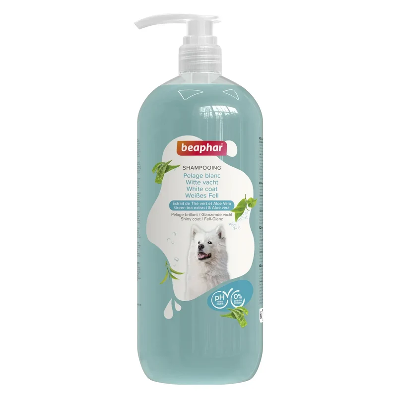 Beaphar Champu Perros Pelo Blanco, 1 l