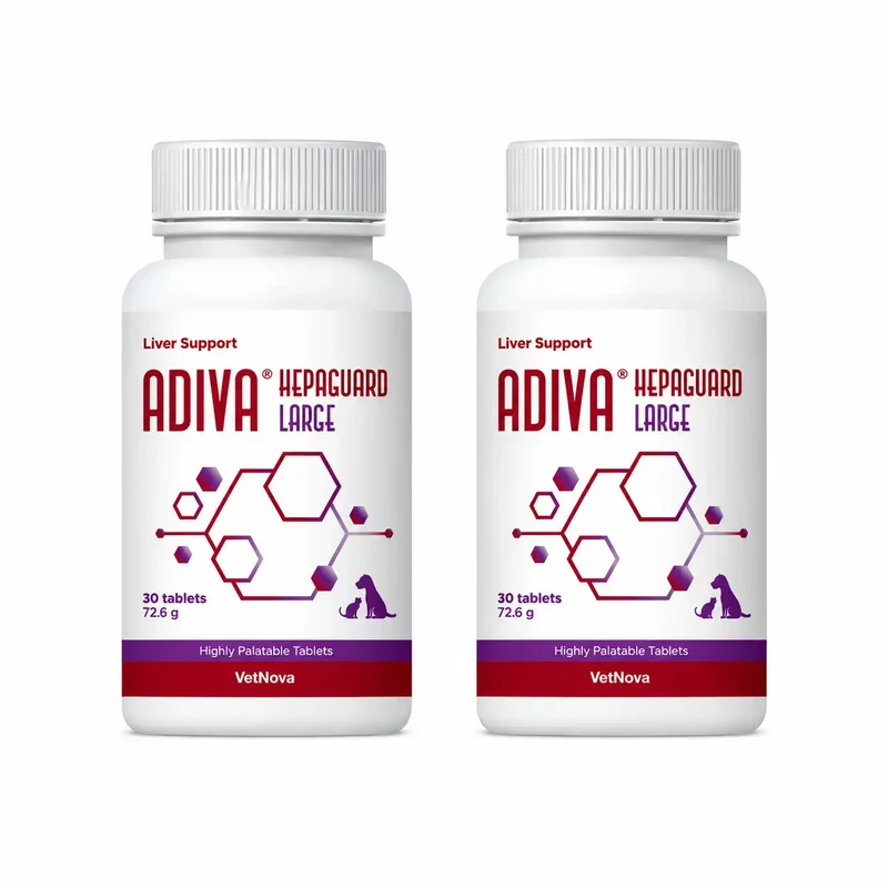 Adiva Vetnova Adiva Hepaguard Large, 30 Comprimidos , embalagem 2