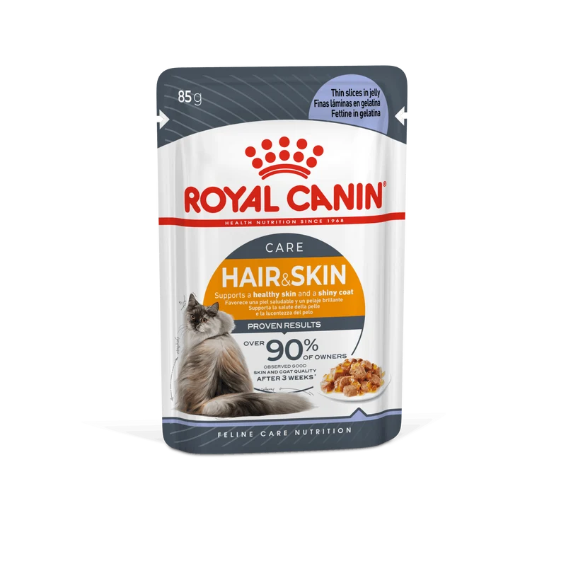 Royal Canin Hair & Skin Care 85 Gr (Sobre Gelatina)