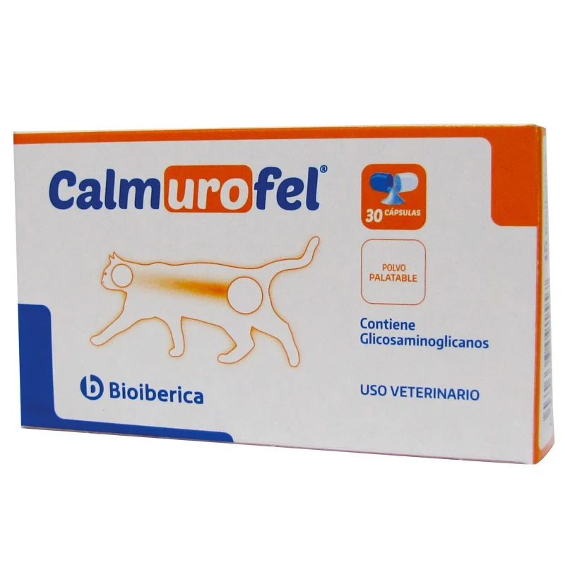 Calmurofel oral caja x 30 comprimidos