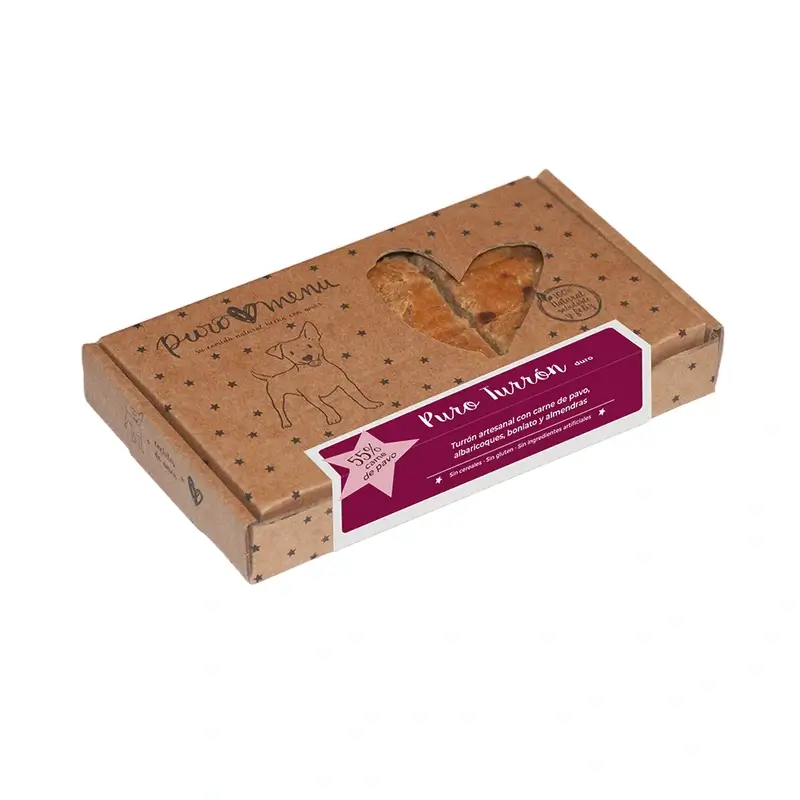 Puromenu Turrón Pavo, 100 gr
