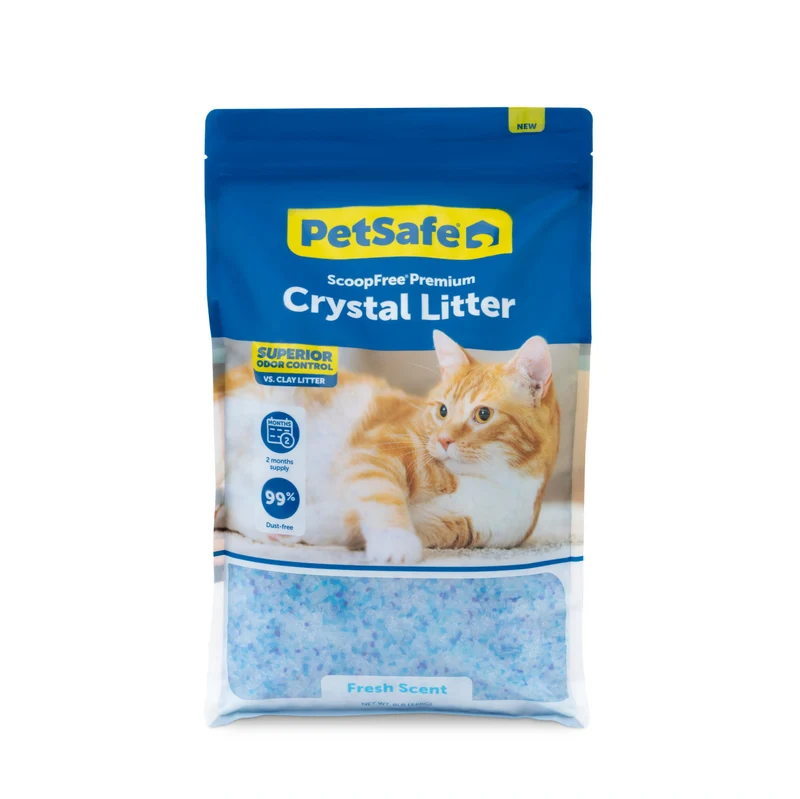 Bolsa de Arena para Gatos de Cristal Premium ScoopFree® - Dura Hasta 2 Meses - 3.6 kg (8 lb) | PetSafe®