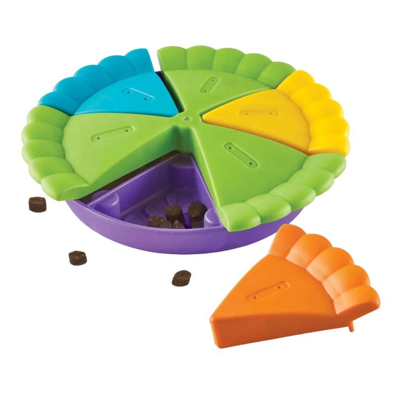 Juguete Interactivo Para Perros Pie Treat Puzzle - Estimulante Mental y Comedero Lento de Brightkins
