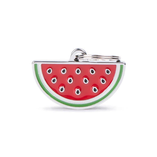 Placa ID en Forma de Sandia para Perros